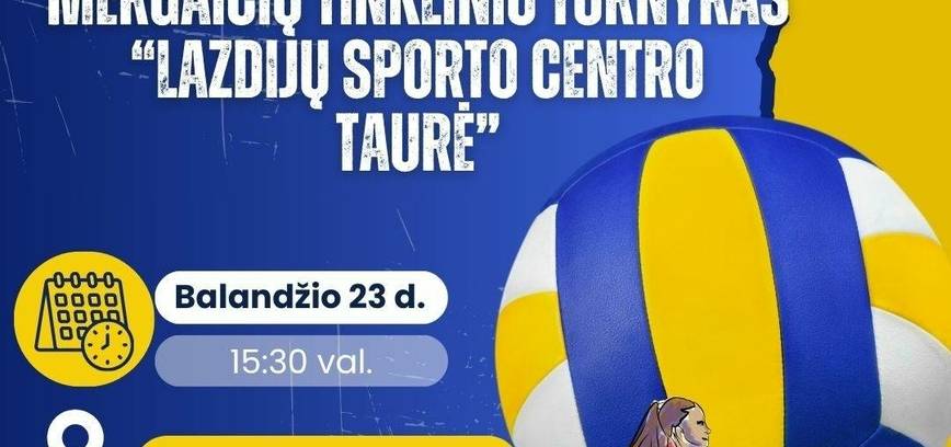 Mergaičių tinklinio turnyras 