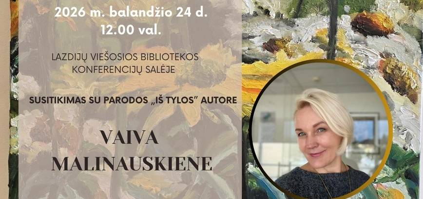 Susitikimas su parodos 