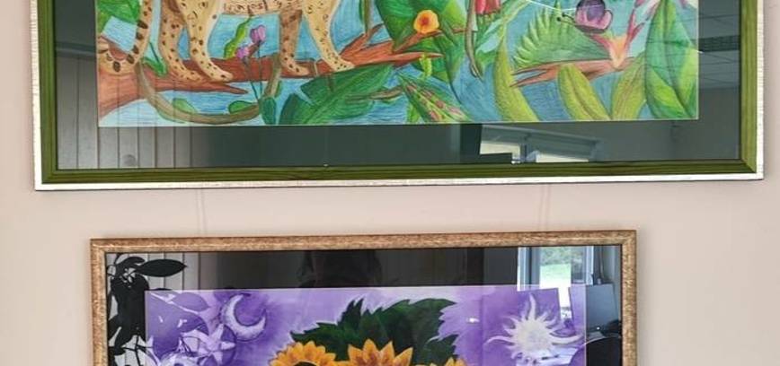 Lazdijų meno mokyklos mokinių baigiamųjų darbų paroda ,,Mes kuriame Jums