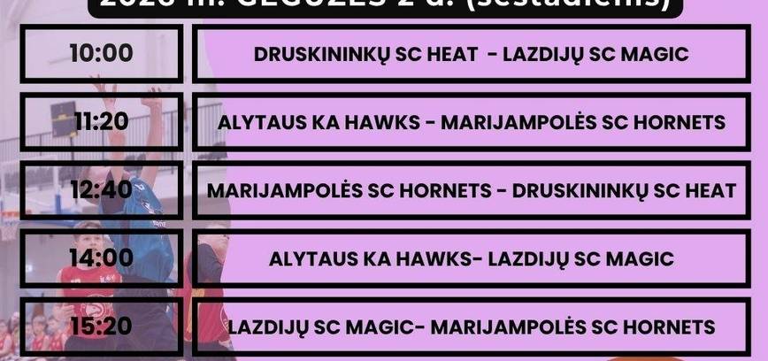 U14 JR. NBA LEAGUE LITAUEN - JUNGENTURNIER