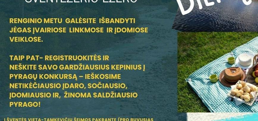 Nachbarschaftstag in der Gemeinde Šventežeris