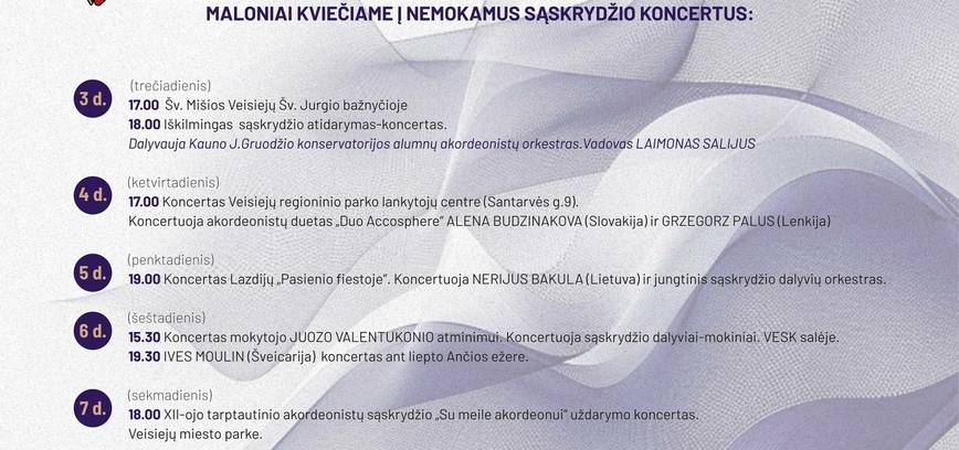 Międzynarodowy Festiwal Akordeonistów „Z miłością do akordeonu”