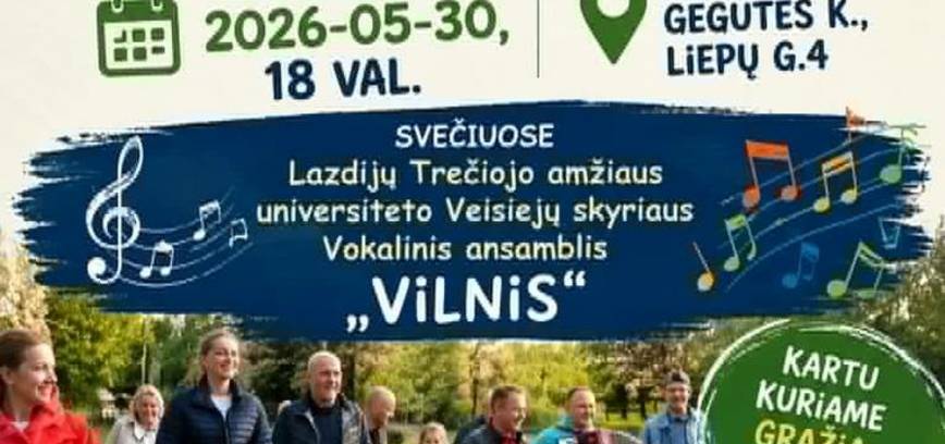 International Neighbor Day Celebration in the Gegutė Community