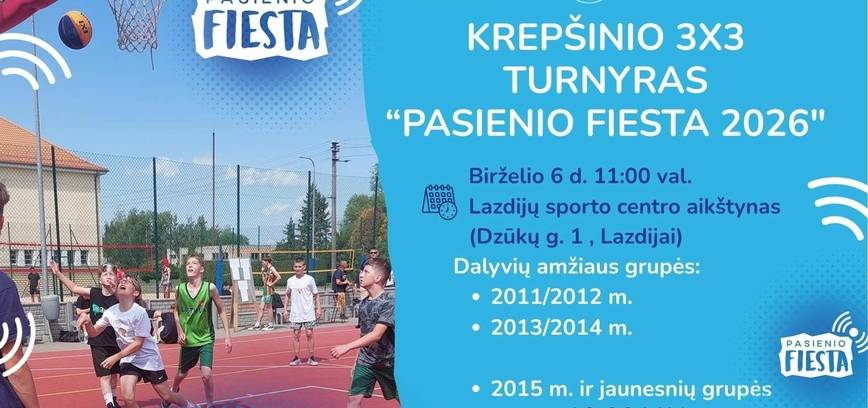 Jaunimo 3x3 krepšinio turnyras
