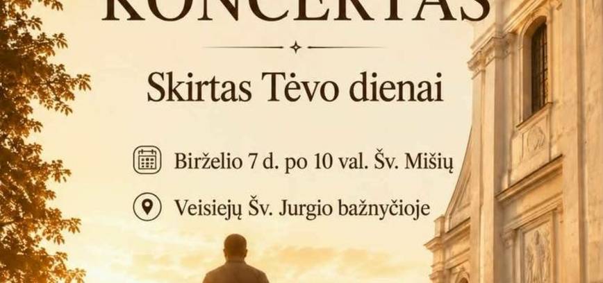 Concert dedicated to Father's Day