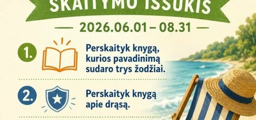 Skaitymo iššūkis 