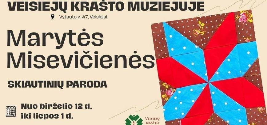 Marytės Misevičienės skiautinių paroda