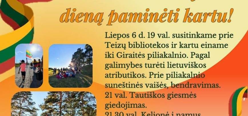 Valstybės dienos minėjimas Teizuose