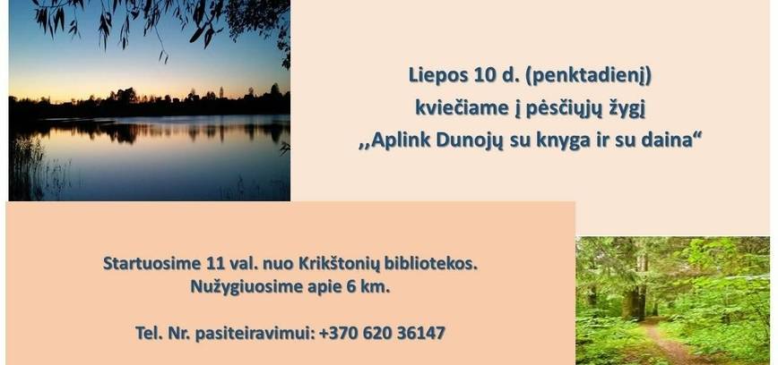 Wycieczka piesza „Dookoła Dunaju z książką i piosenką”