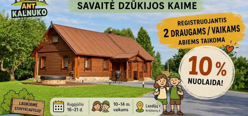 Obóz letni „Tydzień w wiosce Dzukija”