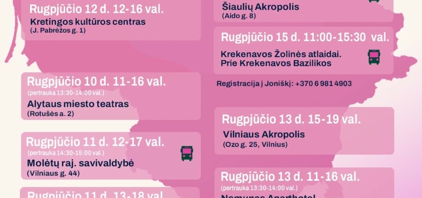 Kraujo donorystės akcija Lazdijuose