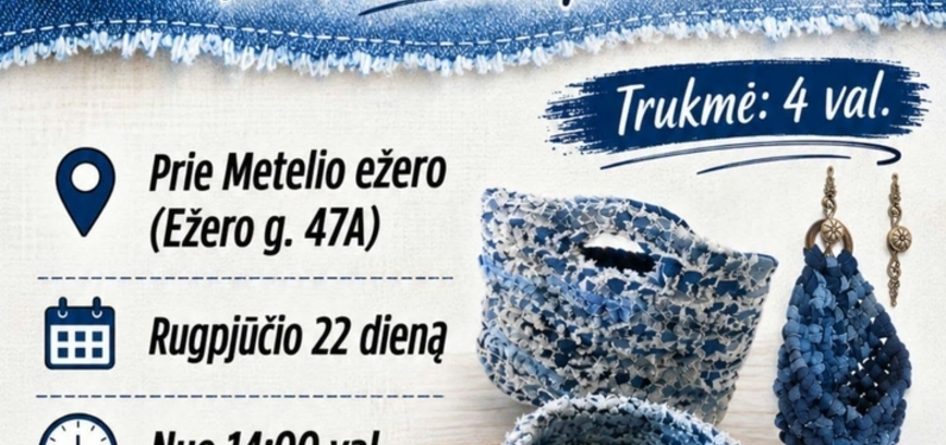 Kreativworkshop „Alte Jeans recyceln“