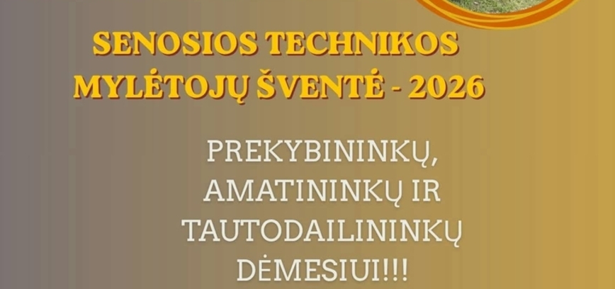 Senosios technikos mylėtojų šventė - 2026