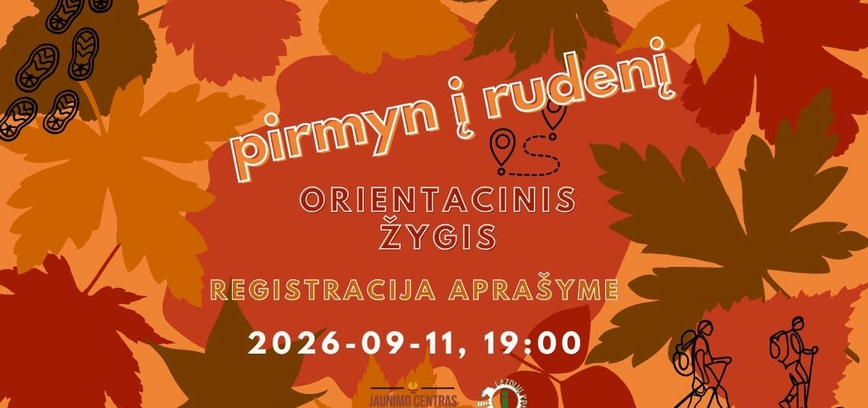 Orientacinis žygis „Pirmyn su rudeniu“