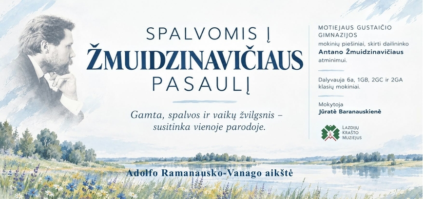 Exhibition dedicated to the memory of Antanas Žmuidzinavičius