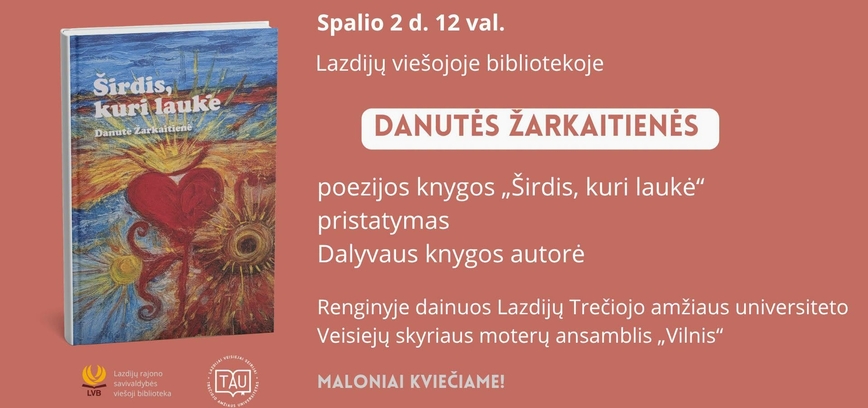Danutės Žarkaitienės poezijos knygos 