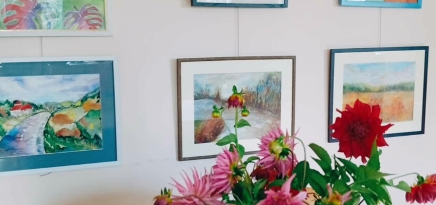 Wystawa malarstwa Virginiji Gabrienė z Lazdiji
