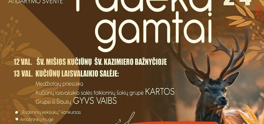 Rudens ir medžioklės sezono atidarymo šventė 