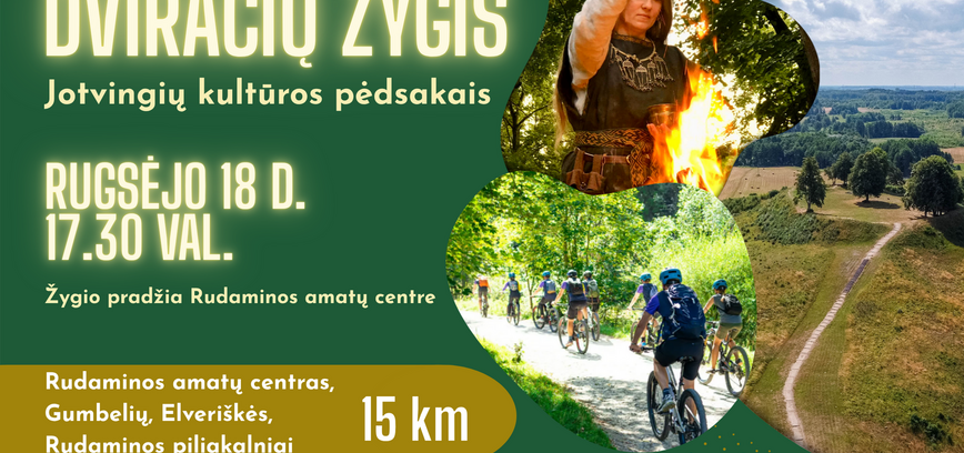 Dviračių žygis „Jotvingių kultūros pėdsakais“