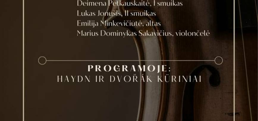 Konzert des Švitrigaila Quartetts im Kammerkonzertsaal