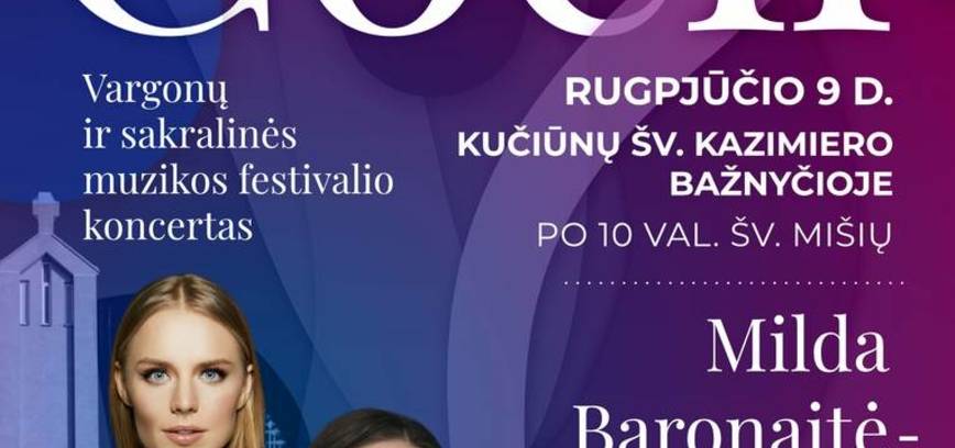 Kirchenmusikkonzert „Clavis Coeli“ in Kučiūnai