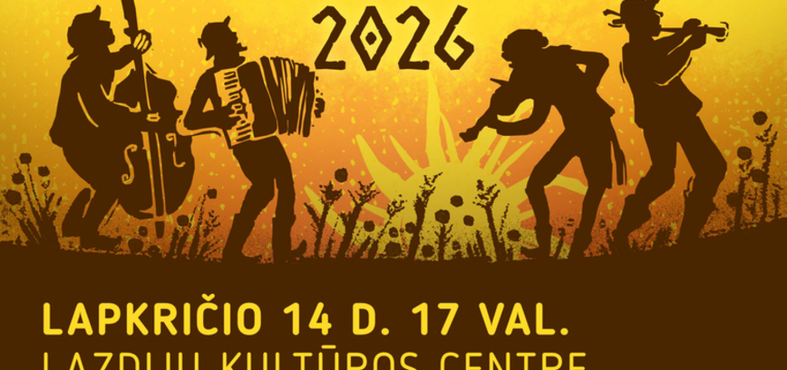 Liaudiškos muzikos kapelų šventė-varžytuvės NETGI VAKARUŠKOS 2026