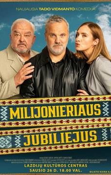 Kino pirmadienis. Komedija "Milijonieriaus jubiliejus"
