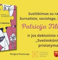 Präsentation von Patricija Tilvikaitės Debütroman „Fremde“.