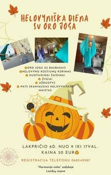 Dzień Halloween z Aerial Jogą