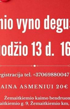 Degustacja domowego wina