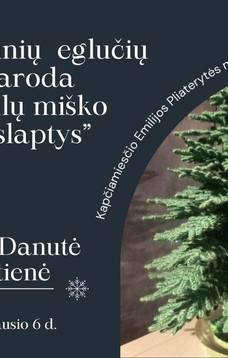 Wystawa prac twórczych Danutė Žarkaitienė „Tajemnice lasu nici”