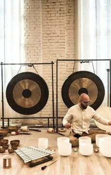 Transcendentinis garso patyrimas - gongų maudynės Lazdijai