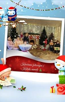 Domek świąteczny do sesji zdjęciowych