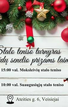Świąteczny turniej tenisa stołowego dla dzieci