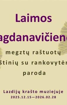 Megztų raštuotų pirštinių su rankovytėmis paroda