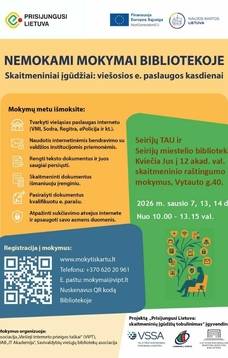 Training "Digital skills: public e-services for everyday life"