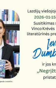 Prezentacja książki Ievy Dumbrytė „Niepowracający”