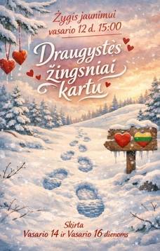 Žiemos žygis „Draugystės žingsniai kartu“ 