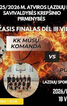 Finał Otwartych Mistrzostw Gminy w Koszykówce Rejonu Łoździeje o 3. miejsce