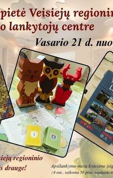 Popołudnie pełne gier w Centrum Turystycznym Parku Regionalnego Wiejsieje