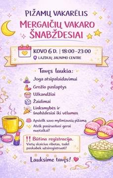 Piżamowa impreza "Dziewczęce szepty"