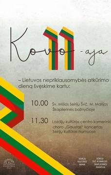 Obchody Dnia Odzyskania Niepodległości Litwy w Seiriya