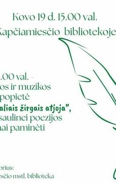 Popołudnie poezji i muzyki „Wiosna przychodzi na zielonych koniach”