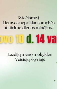 Obchody Dnia Odzyskania Niepodległości Litwy