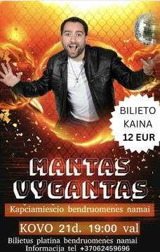 Manto Vyganto koncertas Kapčiamiestyje
