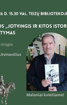 Prezentacja książki Leonasa Litvinavičiusa „Jotvingis i inne opowiadania”