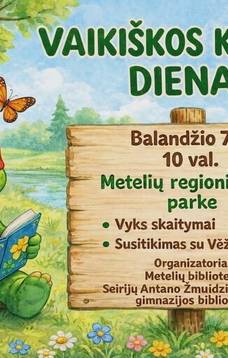 Vaikiškos knygos diena 
