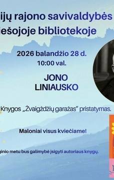 Knygos "Žvaigždžių garažas" pristatymas