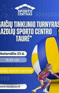 Mergaičių tinklinio turnyras "Lazdijų sporto centro taurė"