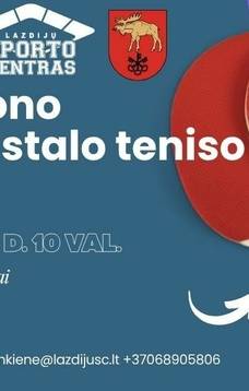 Lazdijų rajono suaugusių stalo teniso turnyras